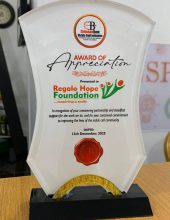 CBSCI Appreciation Award